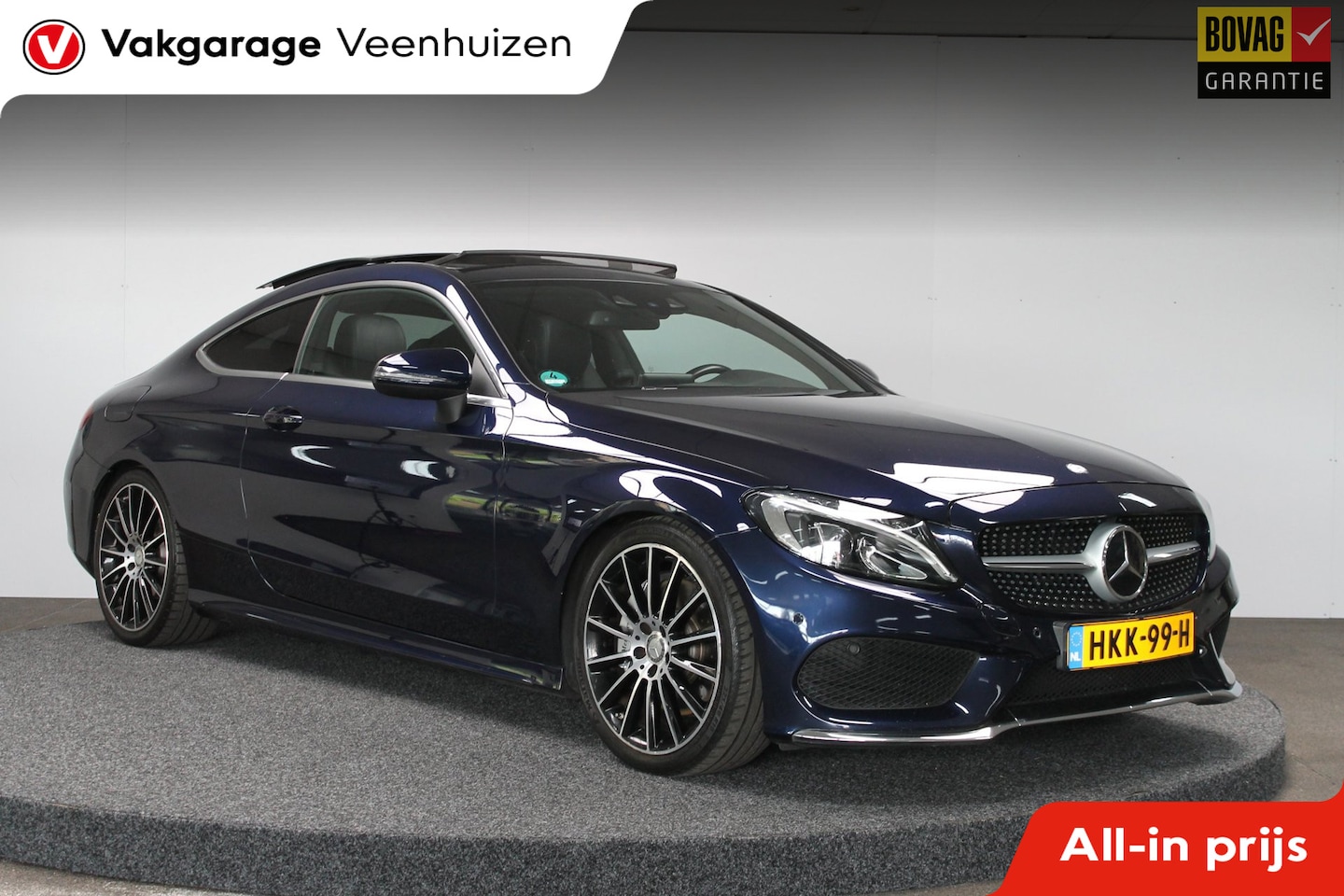 Mercedes-Benz C-klasse Coupé - 250 AMG|Pano dak|Elek. Trekhaak|Sfeer|Dodehoek| - AutoWereld.nl
