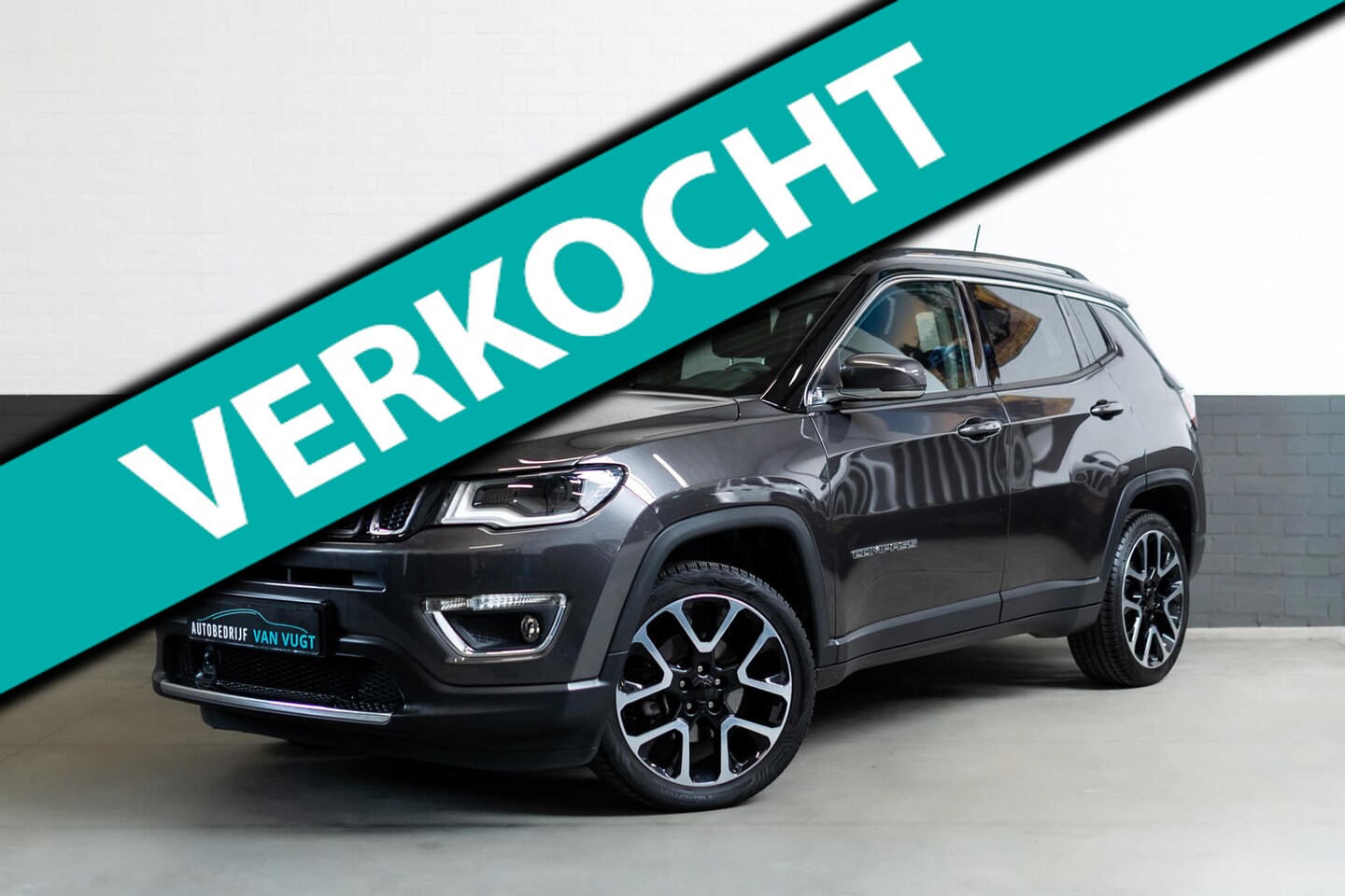 Jeep Compass - 1.3T Limited leder, 1750kg trekgewicht climate, Beats. - AutoWereld.nl