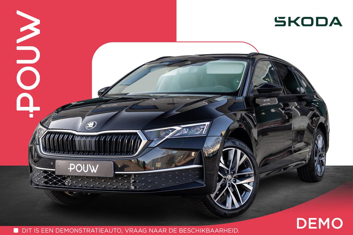 Skoda Octavia Combi - 1.5 TSI 150pk DSG MHEV Business Edition | Head-up | Matrix LED | Stuurwiel Verwarmd - AutoWereld.nl