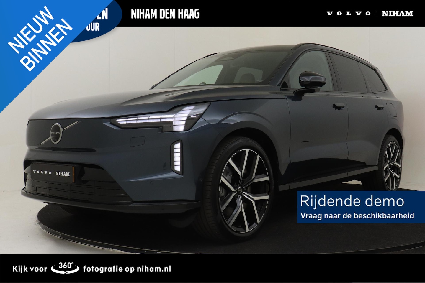 Volvo EX90 - TWIN MOTOR PERFORMANCE ULTRA 6P. 106 kWh *800V!* -PANO.DAK|BOWERS&WILKINS|GEVENT.LEDER+MAS - AutoWereld.nl