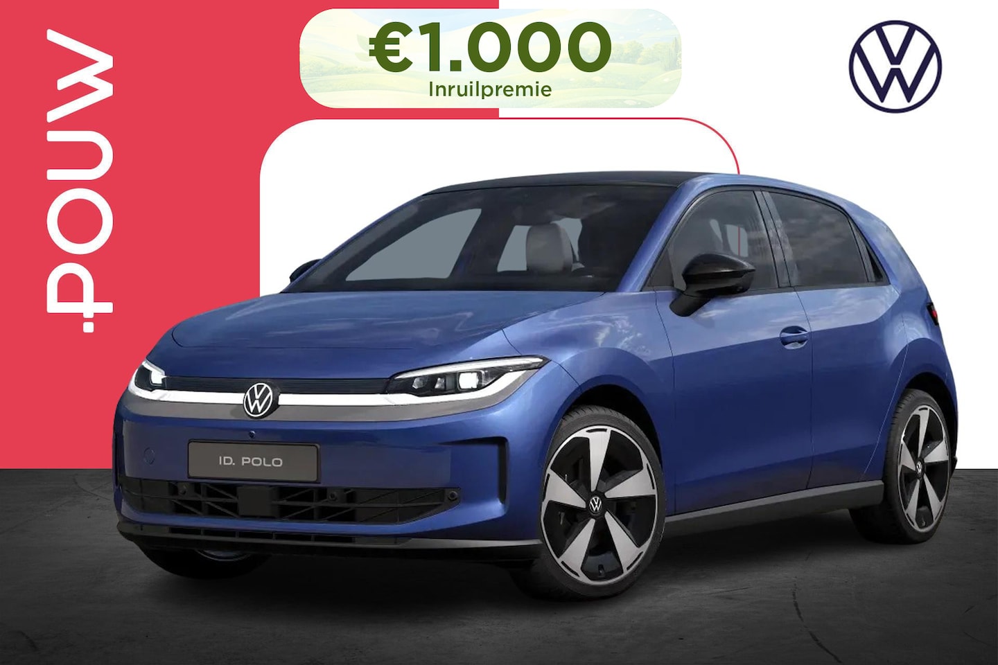 Volkswagen Polo - ID. 211pk Style First Edition 52 kWh | 19" Velgen | Panoramadak - AutoWereld.nl