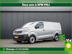 Opel Vivaro - 2.0 | 145 PK | L3H1 | Camera | Carplay | Cruise | Airco | Parkeersensoren | 3-Zits