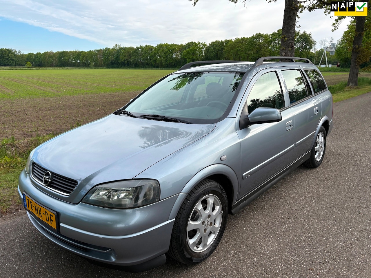Opel Astra Wagon - 1.6 Njoy AUTOMAAT/Uniek/68Dkm N.A.P./Trekhaak/Econ - AutoWereld.nl