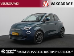 Fiat 500 C - 500E La Prima automaat 42 kWh | Cruise Control | CarPlay | Navigatie | Parkeersensoren | A