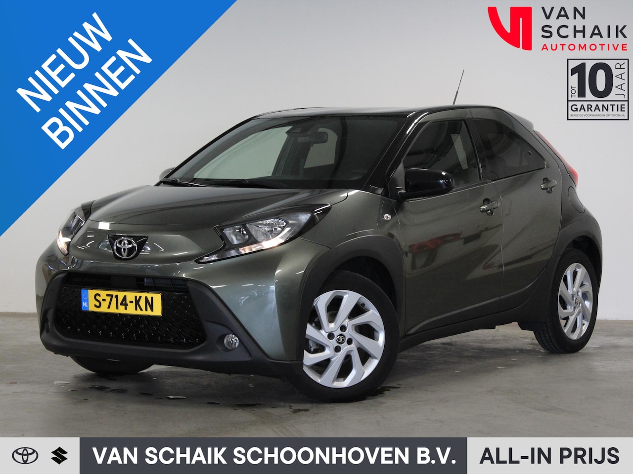 Toyota Aygo X - 1.0 VVT-i S-CVT play 1.0 VVT-i S-CVT Play - AutoWereld.nl