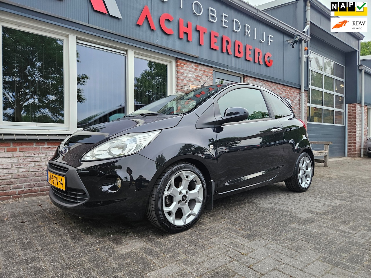 Ford Ka - 1.2 Titanium X start/stop Airco! NAP! LMV Velgen! Leuke/Nette Auto! - AutoWereld.nl