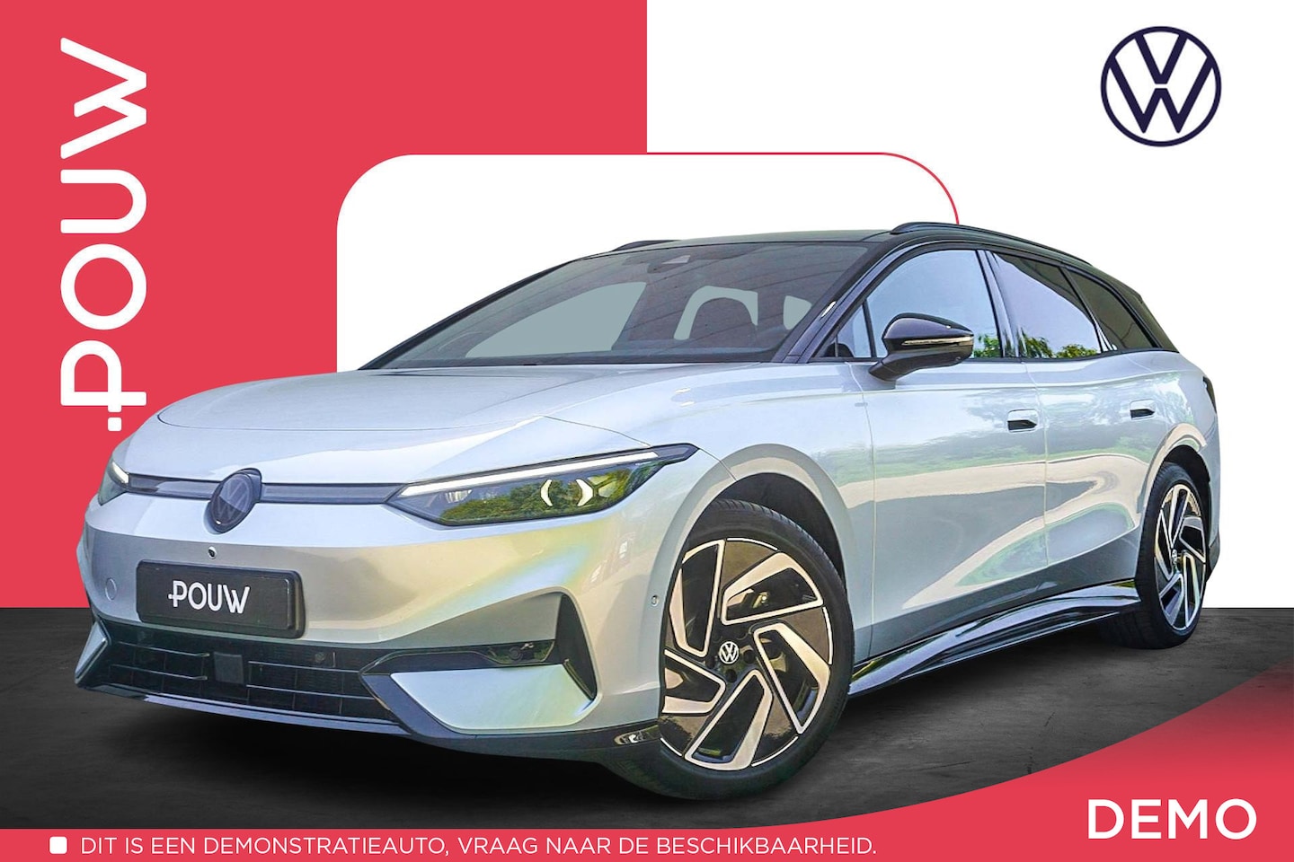 Volkswagen ID.7 Tourer - 286pk Limited Edition 77 kWh | Panoramadak | Trekhaak | Harman Kardon | Head-up - AutoWereld.nl