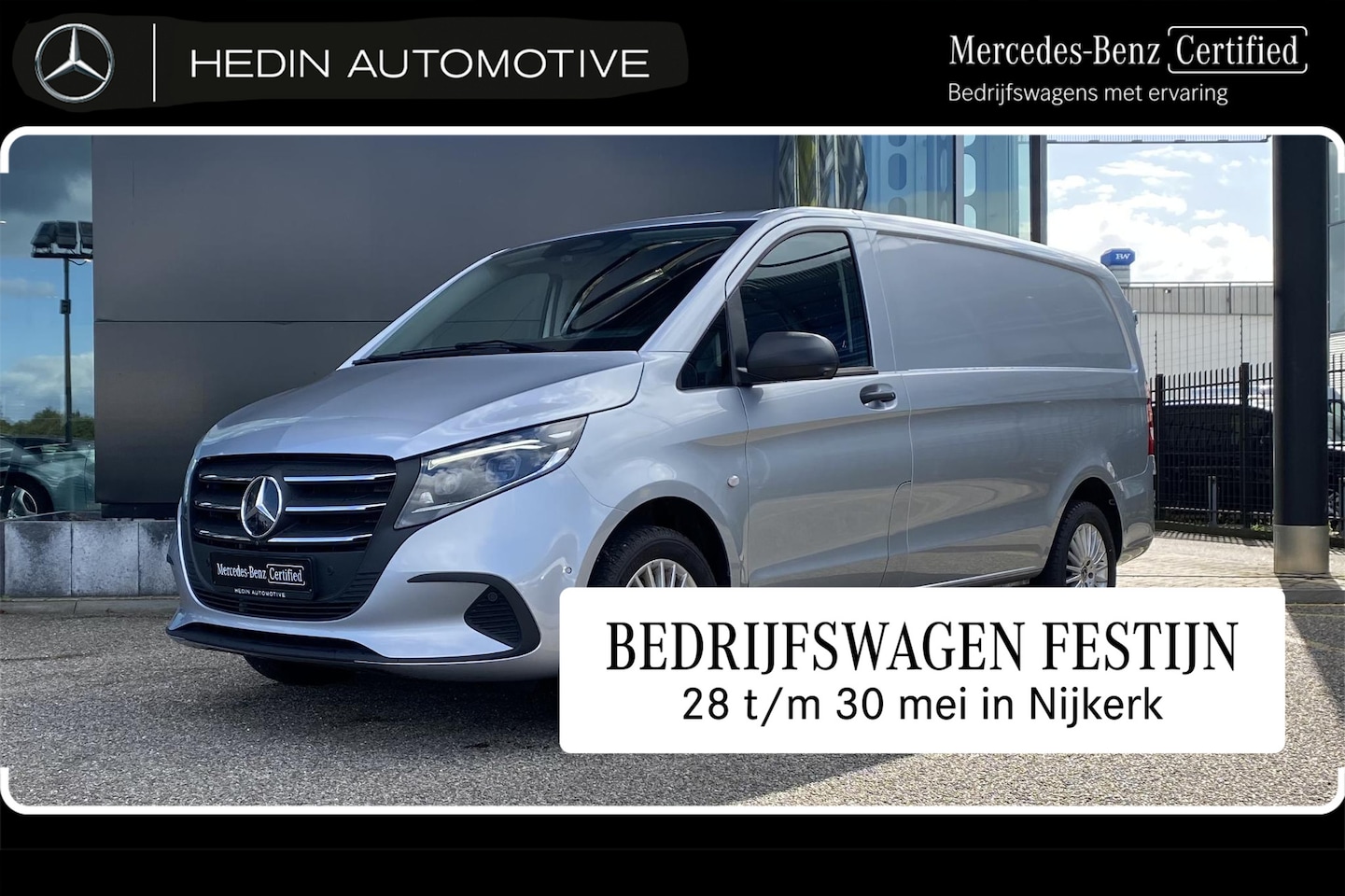 Mercedes-Benz Vito - 119 Diesel L2 Automaat 4x4 | Distronic+ | Stoelverwarming | Airco | Navigatie | Lichtmetal - AutoWereld.nl