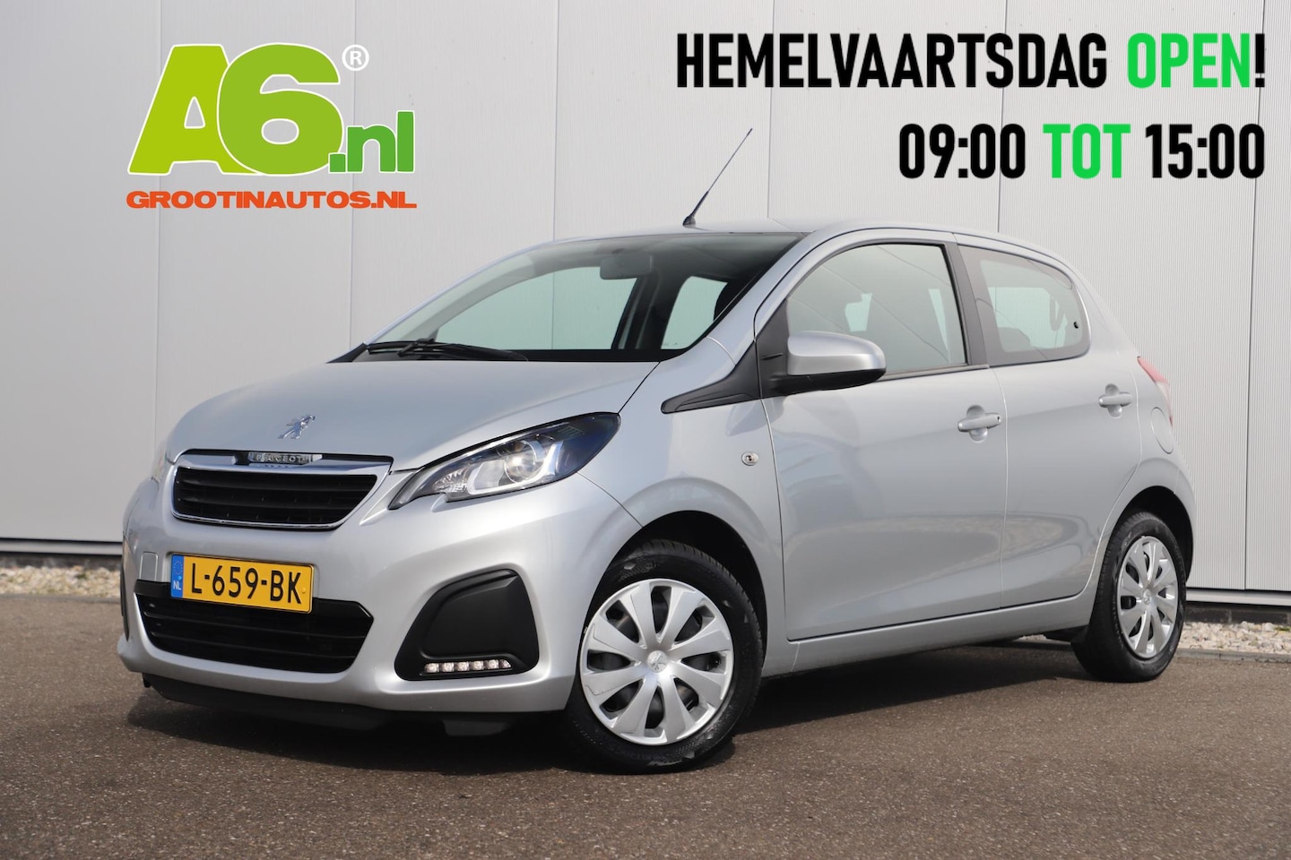 Peugeot 108 - 1.0 e-VTi Active NAP! All-season banden Airco Radio Bluetooth Elektrische Ramen LED Metall - AutoWereld.nl