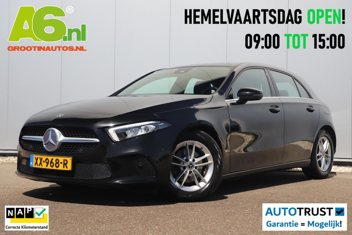 Mercedes-Benz A-klasse - 180 d Business Solution Limited Automaat Half Leder Widescreen Navigatie Achteruitrijcamer - AutoWereld.nl