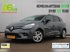 Renault Clio Estate - 0.9 TCe Limited Nardo Grey 16 inch LMV Keyless Navigatie Carplay Airco Cruise Control