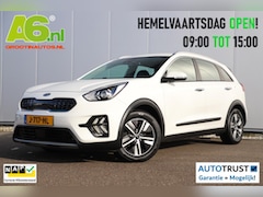 Kia Niro - 1.6 GDi Hybrid DynamicLine Half Leder Carplay Android Navigatie Achteruitrijcamera Climate
