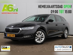 Skoda Octavia Combi - 1.0 TSI Business Edition Plus Leder Trekhaak Virtual Cockpit Navigatie Carplay Android Cli