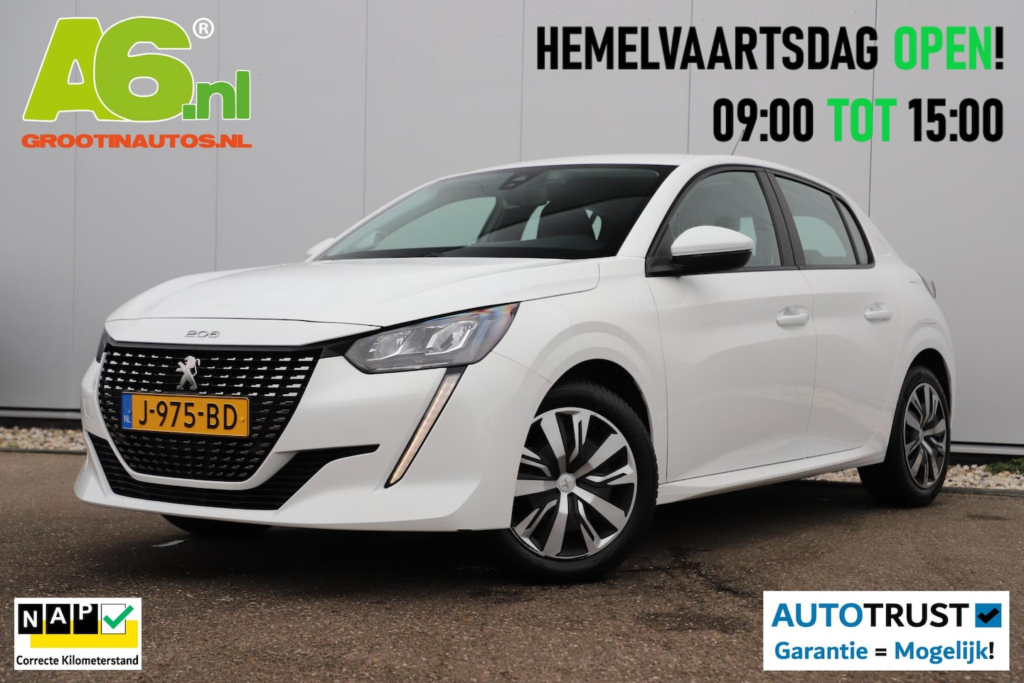 Peugeot 208 - 1.2 PureTech Active Navigatie Carplay Android Airco Cruise Control Rijstrooksensor Parkeer - AutoWereld.nl