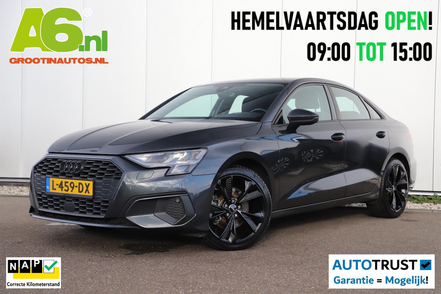Audi A3 Limousine - 30 TFSI Pro Line Automaat Black Edition Navigatie Carplay Android Climate Cruise Control P - AutoWereld.nl