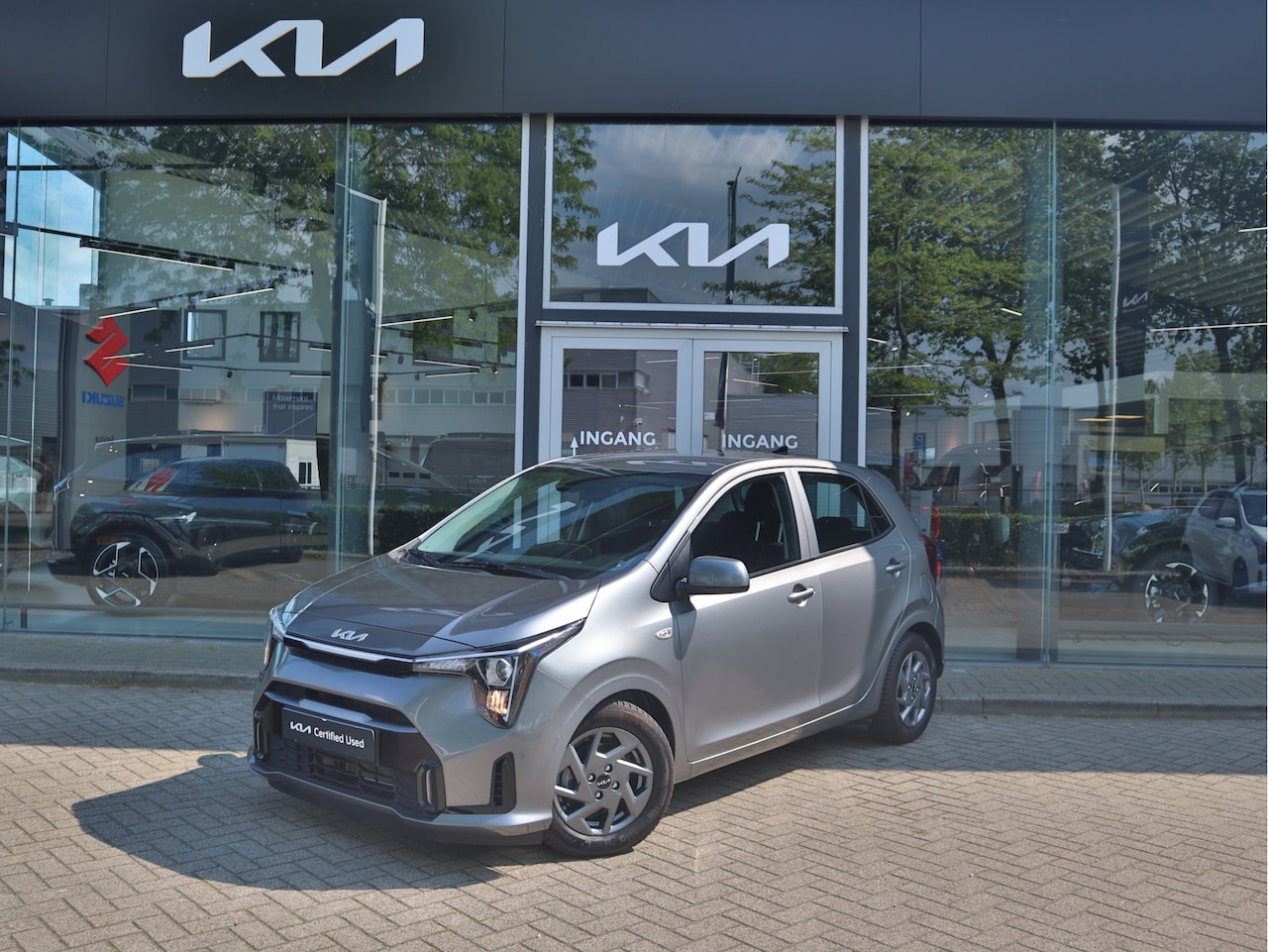 Kia Picanto - 1.0 DPI DynamicLine AMT Automaat | Airco | Camera | Stoel/stuur verwarming | Cruise Contro - AutoWereld.nl