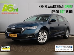 Skoda Octavia Combi - 1.0 e-TSI Ambition Automaat Virtual Cockpit Navigatie Carplay Android LMV LED Clima Cruise