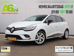 Renault Clio Estate - 0.9 TCe Limited Navigatie Airco Cruise Control Bluetooth 16 inch LMV LED Donkere Ramen