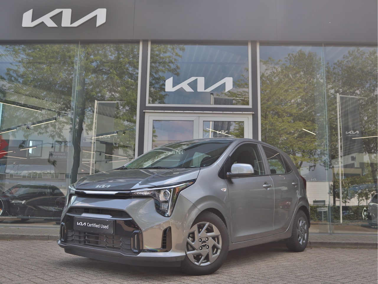 Kia Picanto - 1.0 DPI DynamicPlusLine AMT Automaat | Navigatie | Camera | Airco | Bluetooth | All Season - AutoWereld.nl