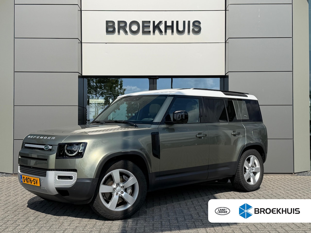 Land Rover Defender 110 - P400e SE | Cold Climate | Pano | Stoelkoeling | Meridian | El. trekhaak | 360gr Camera - AutoWereld.nl