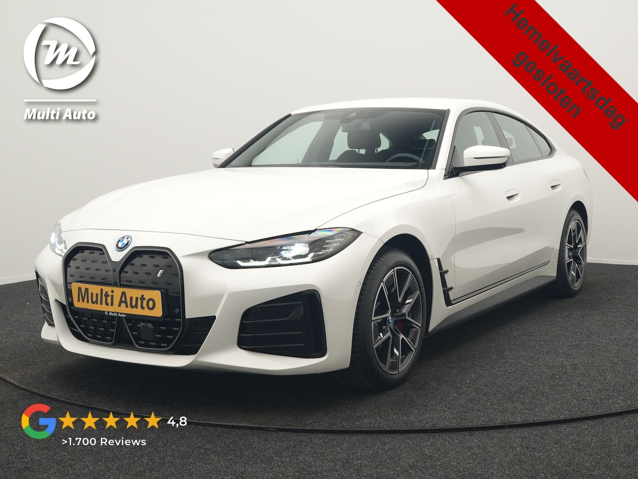 BMW i4 - eDrive35 M Sport PRO 70 kWh 286pk Dealer O.H | Trekhaak Af Fabriek | Adaptive Cruise | 360 - AutoWereld.nl
