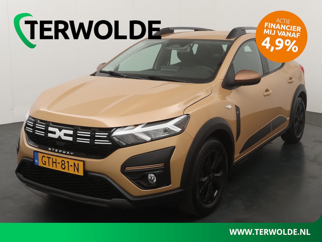 Dacia Sandero Stepway - Eco-G 100 extreme | Trekhaak | Stoelverw. | Parkeercamera | - AutoWereld.nl