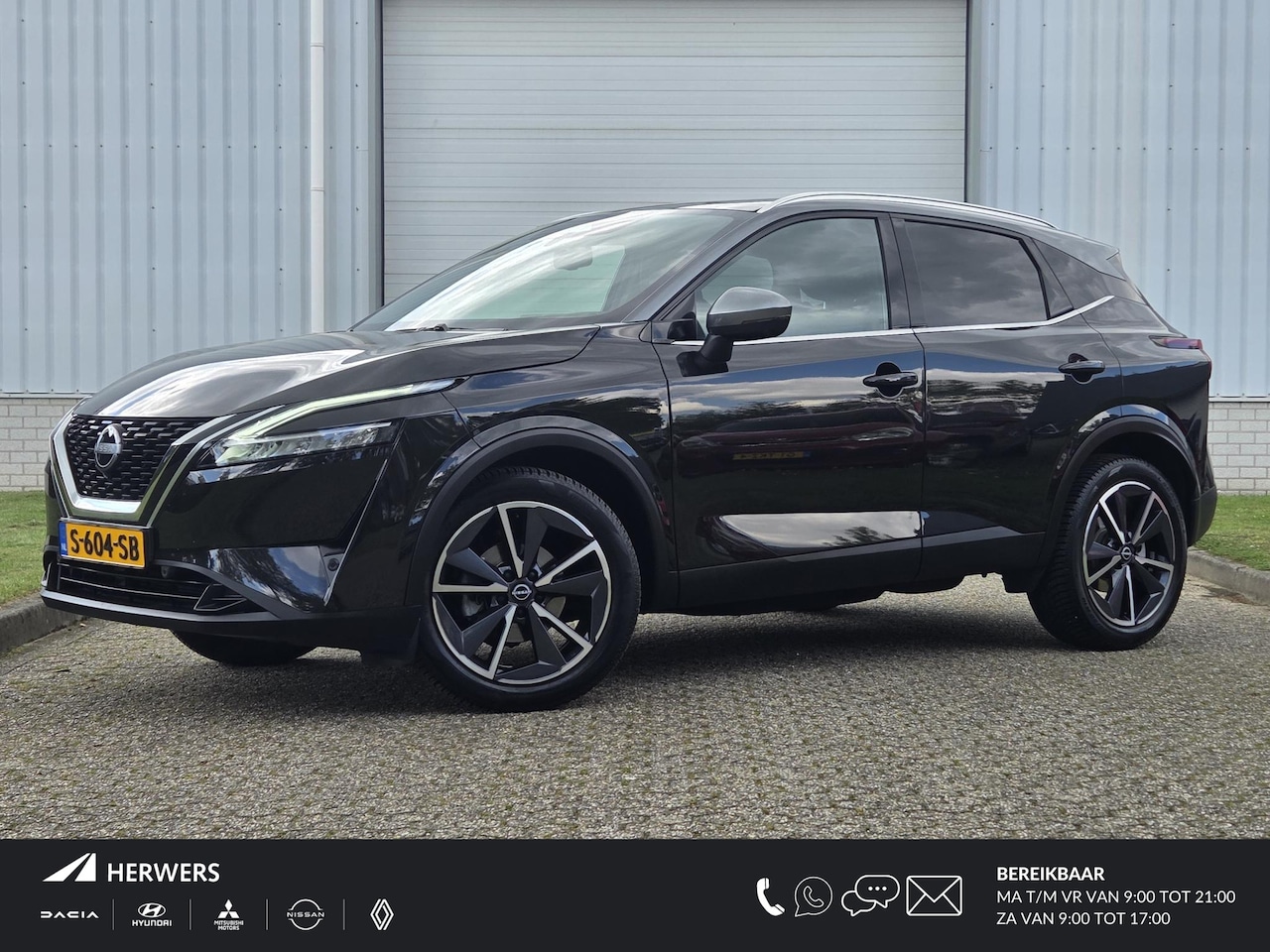 Nissan Qashqai - 1.3 MHEV Xtronic Tekna / Trekhaak 1800KG / Adaptief Cruise Control / Panoramadak / Elektri - AutoWereld.nl