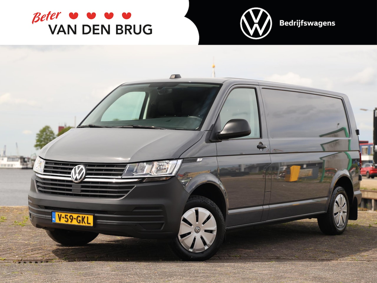 Volkswagen Transporter - 2.0 TDI 110pk L2 | Airco | Navigatie via App connect | Cruise control | DAB + | Camera | P - AutoWereld.nl