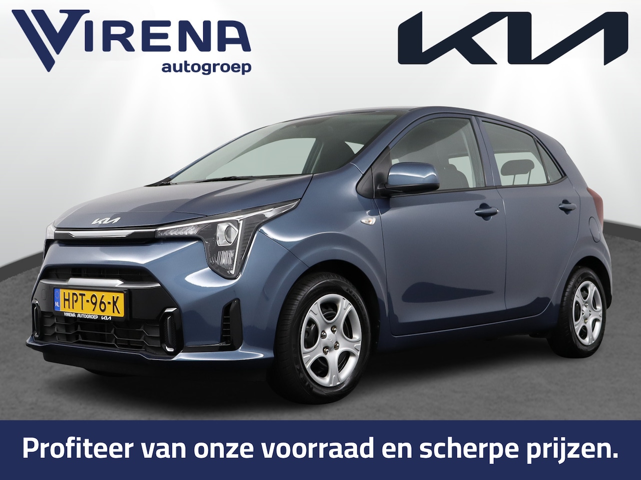 Kia Picanto - 1.0 DPI DynamicLine Achteruitrijcamera - Apple Carplay/Android Auto - Cruise Control - Air - AutoWereld.nl