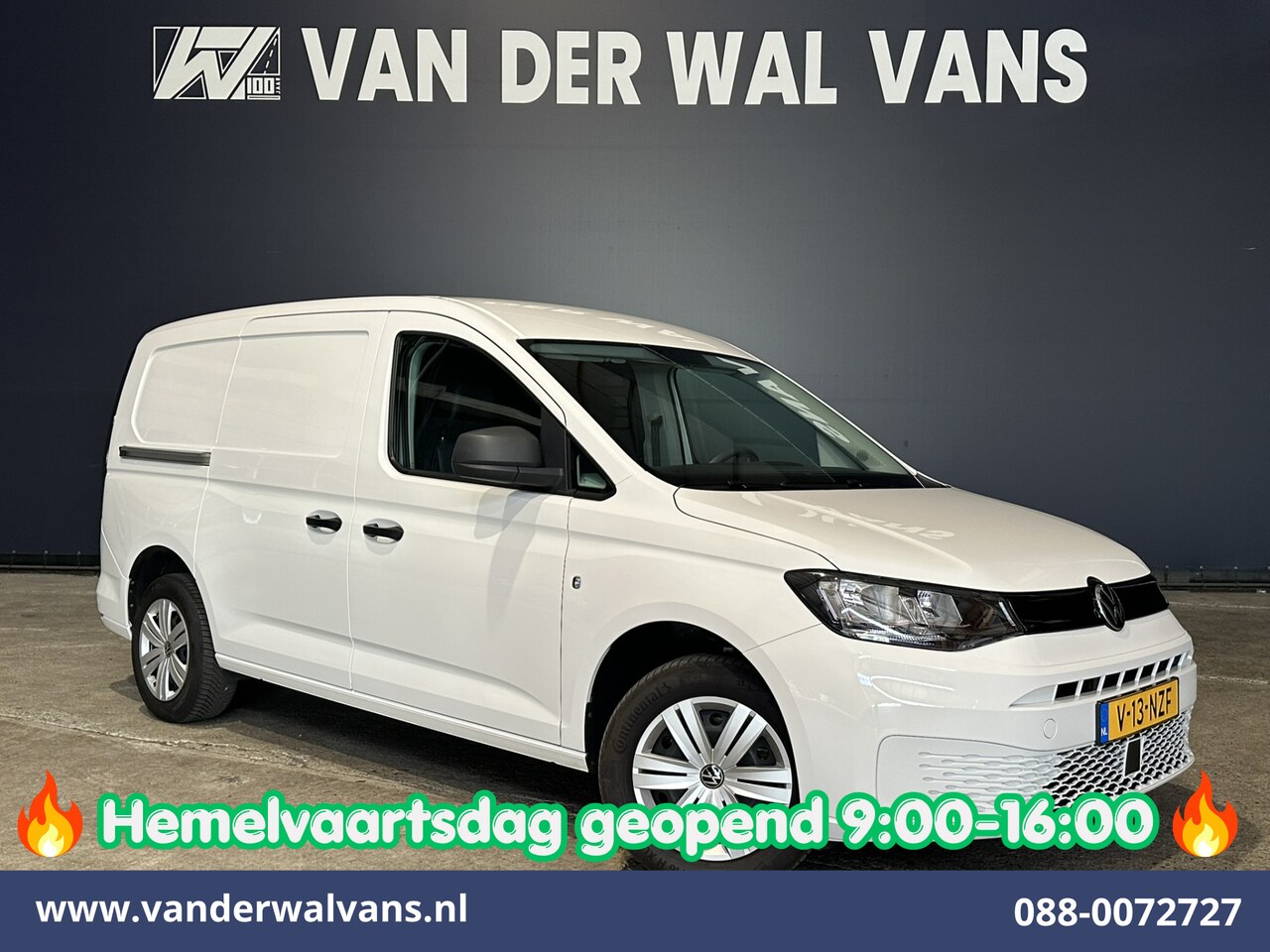 Volkswagen Caddy Cargo Maxi - 1.5 TSI 115pk Benzine motor L2H1 Fabrieksgarantie Airco | Camera | Apple Carplay | Bumper - AutoWereld.nl