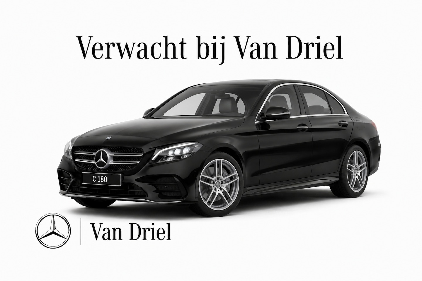 Mercedes-Benz C-klasse - 180 AMG line | 360 Camera LED - AutoWereld.nl
