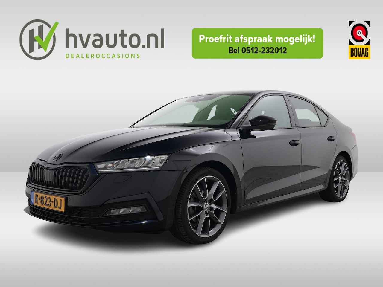 Skoda Octavia - 1.0 e-TSI MILD HYBRID 115PK SPORT BUSINESS DSG - AutoWereld.nl