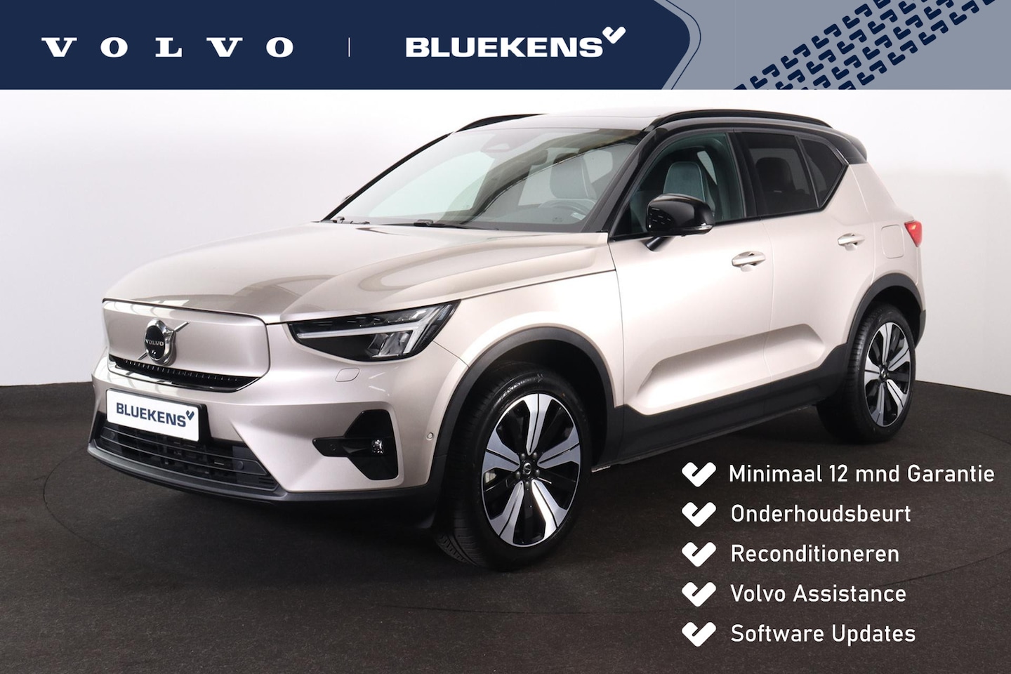 Volvo XC40 - Recharge Ultimate 70 kWh - Panorama/schuifdak - IntelliSafe Assist & Surround - 360º Camer - AutoWereld.nl