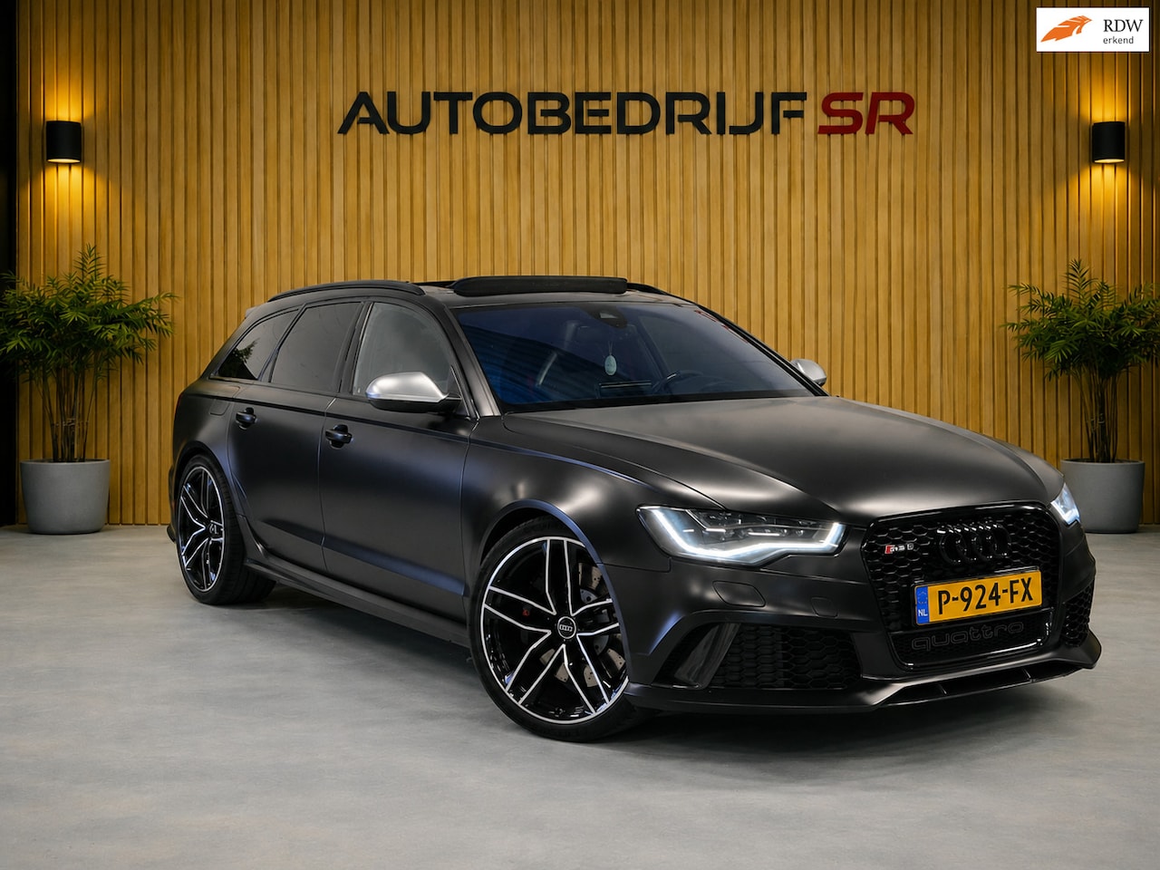 Audi A6 Avant - 4.0 TFSI RS 6 quattro Pano | Head up | Milltek! | Rs Seats | Camera | Custom stuur! Matzwa - AutoWereld.nl