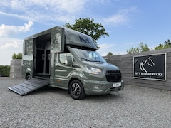 Ford Transit - | Horsetruck | KRISMAR | STALLION 3XL | 2024 | HENGST | 39.400KM | AUTOMAAT | 3-SEAT | L3