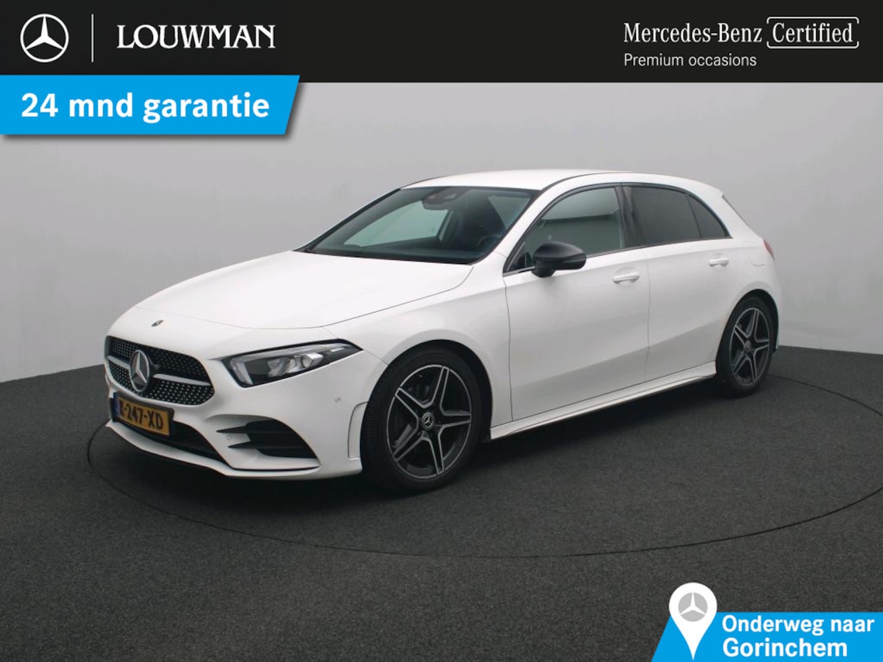 Mercedes-Benz A-klasse - 180 Business Solution AMG AMG Line | Night Pakket | Sfeerverlichting | Ledkoplampen | Park - AutoWereld.nl