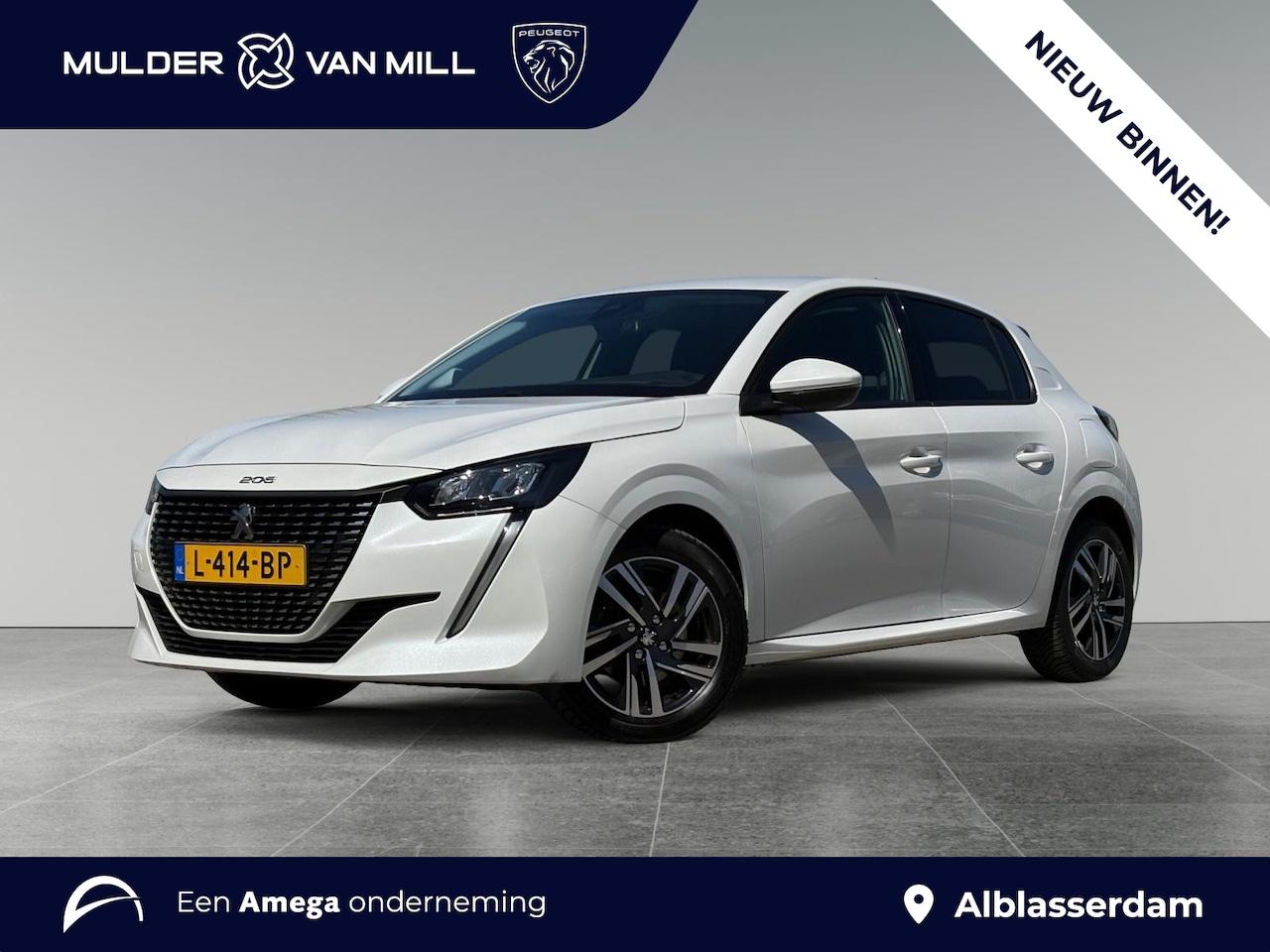 Peugeot 208 - Allure Pack 1.2 Turbo 100pk | PARELMOER! | KEYLESS ENTRY | CAMERA | 3D i-COCKPIT® | NAVI | - AutoWereld.nl