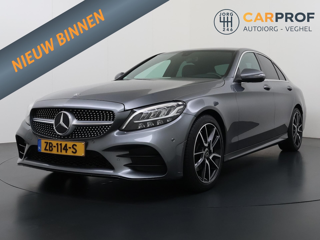 Mercedes-Benz C-klasse - 180 Business Solution AMG NL Auto | NAP | Camera | Navigatie | DAB | - AutoWereld.nl