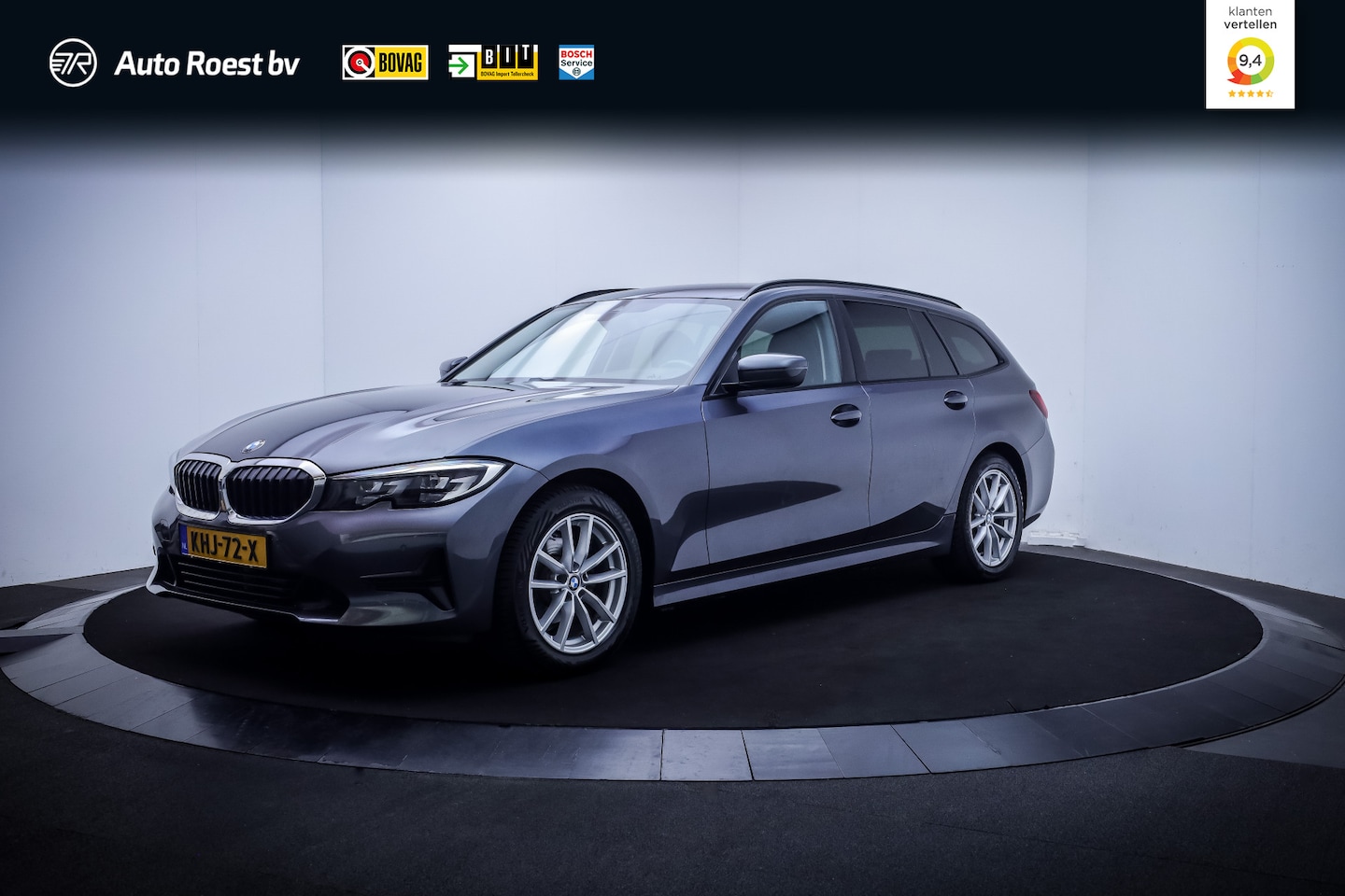BMW 3-serie Touring - 318iA SPORT-LINE Edition FULL LED | STUUR+STOELVERW | CARPLAY | HALF LEDER | SPORTSTOELEN - AutoWereld.nl