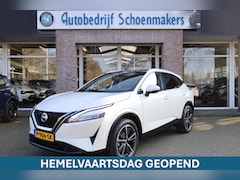 Nissan Qashqai - 1.3 MHEV Tekna PANO TREKHAAK CARPLAY HUD 19"LMV ACC HALFLEER DAB ELEK.ACHTERKLEP 2xPDC ZWA