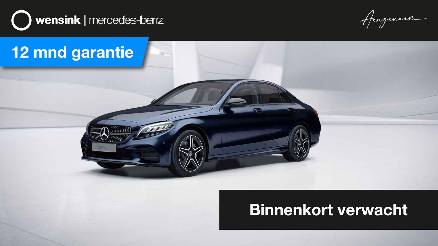 Mercedes-Benz C-klasse - 160 Business Solution AMG | Panoramadak | Night | Multibeam | Stoelverwarming | Lederen be - AutoWereld.nl