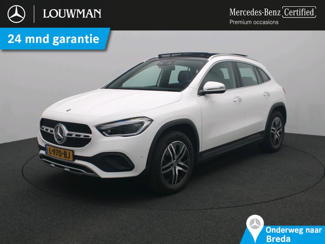 Mercedes-Benz GLA-Klasse - 180 Business Solution Luxury Panorama Schuif-Kanteldak | Parkeerpakket met achteruitrijcam - AutoWereld.nl