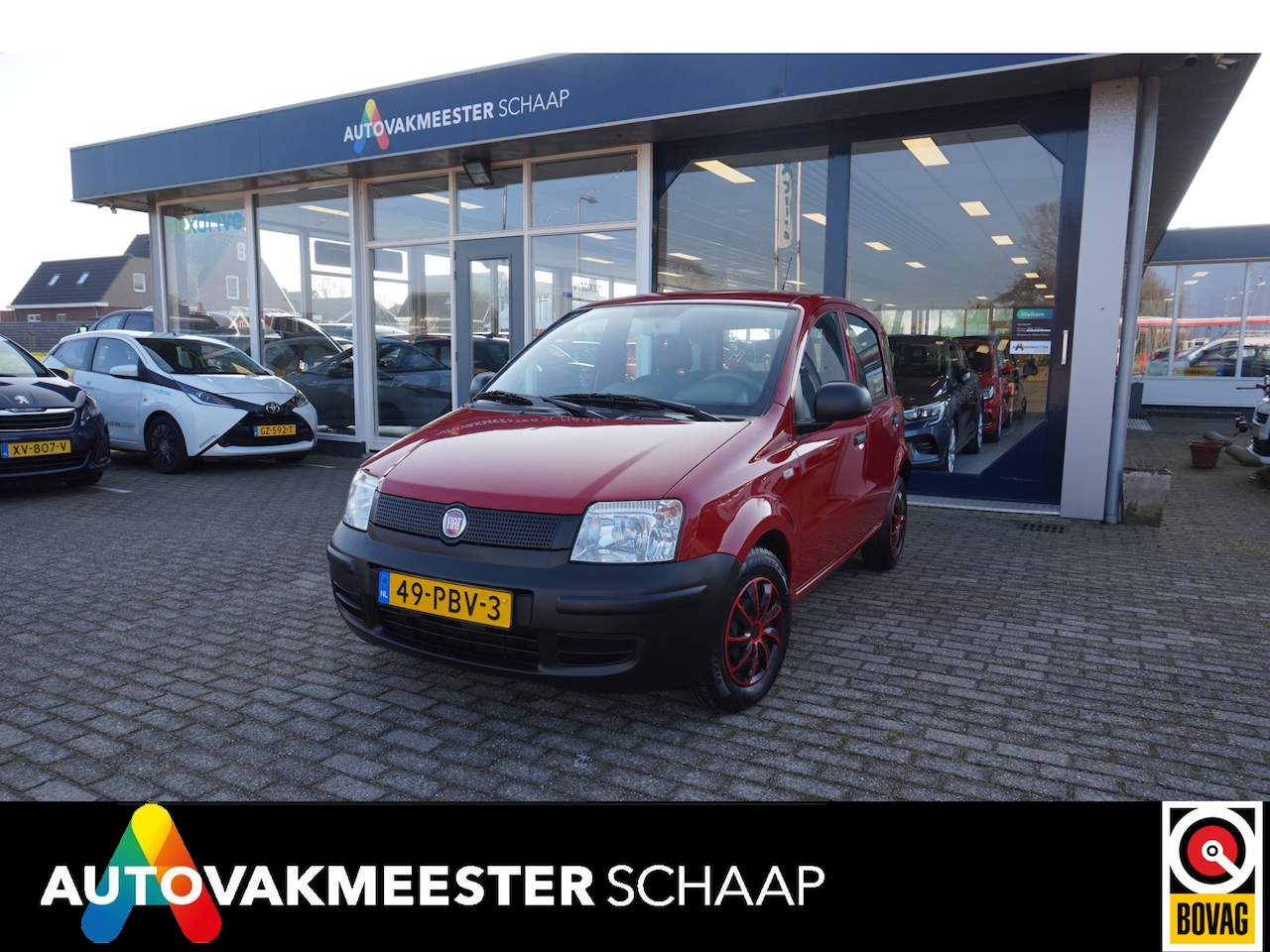 Fiat Panda - 1.2 Actual 1.2 Actual , Incl nw apk & 3 mnd garantie - AutoWereld.nl
