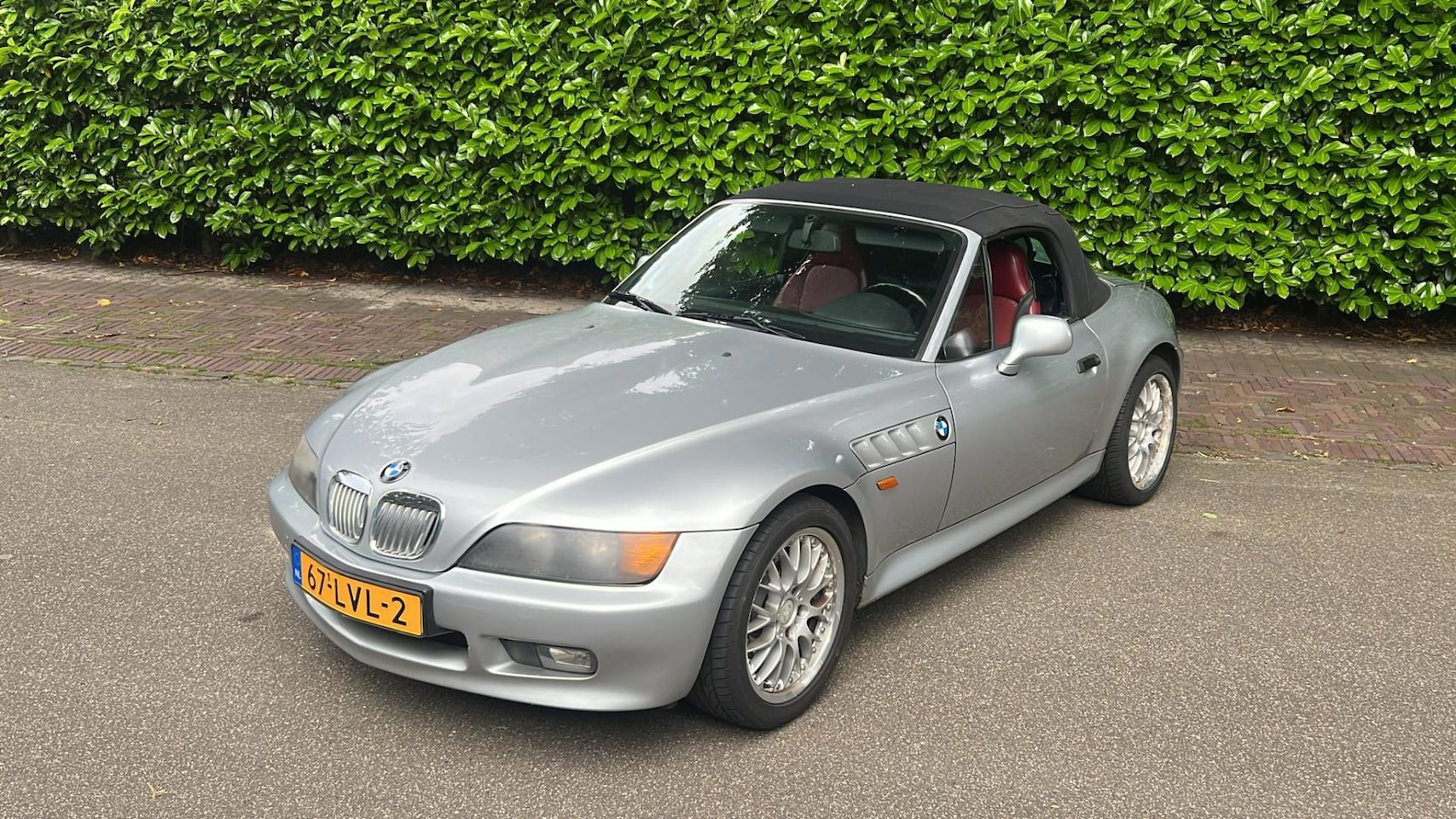 BMW Z3 Roadster - 1.8 CABRIO 133.000 GELOPEN AIRCO ZILVER 1997 - AutoWereld.nl