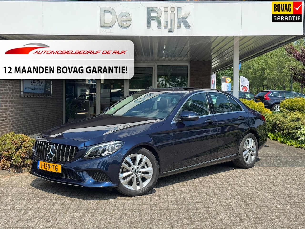 Mercedes-Benz C-klasse - 180 Business Solution Plus Upgr. Ed. | Panoramadak, Carplay/Android, Navi, Camera, Cruise, - AutoWereld.nl