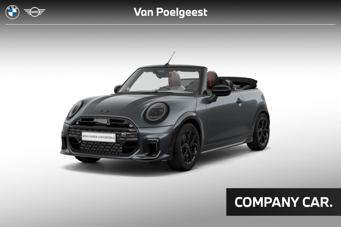 MINI Cabrio - Cooper 2.0 Cooper C John Cooper Works M | 17 Inch John Cooper Works Sprint Spoke black - AutoWereld.nl