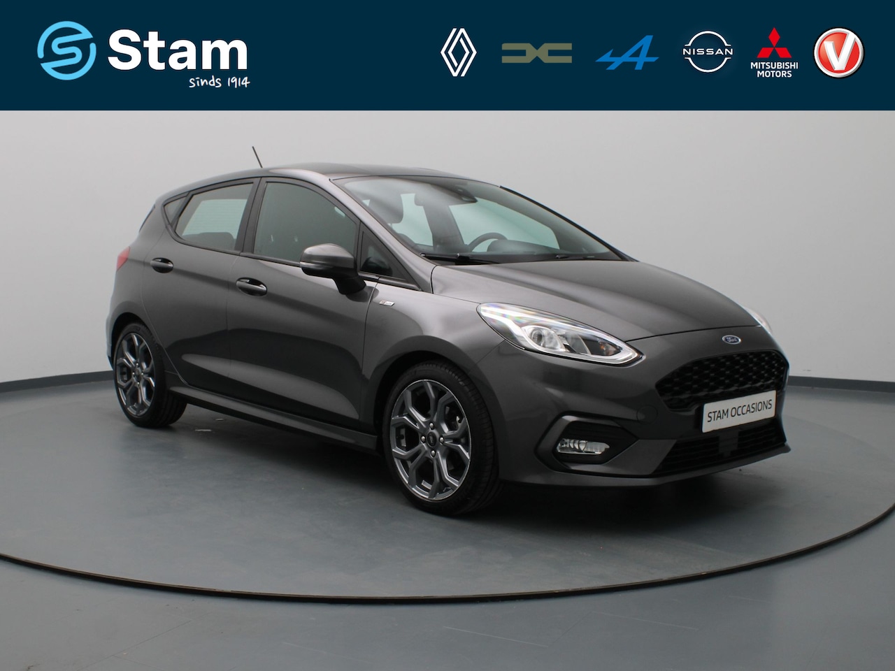 Ford Fiesta - 1.0 EcoBoost Hybrid ST-Line X 125pk B&O | Cruise | Navi | Parkeersens. achter - AutoWereld.nl