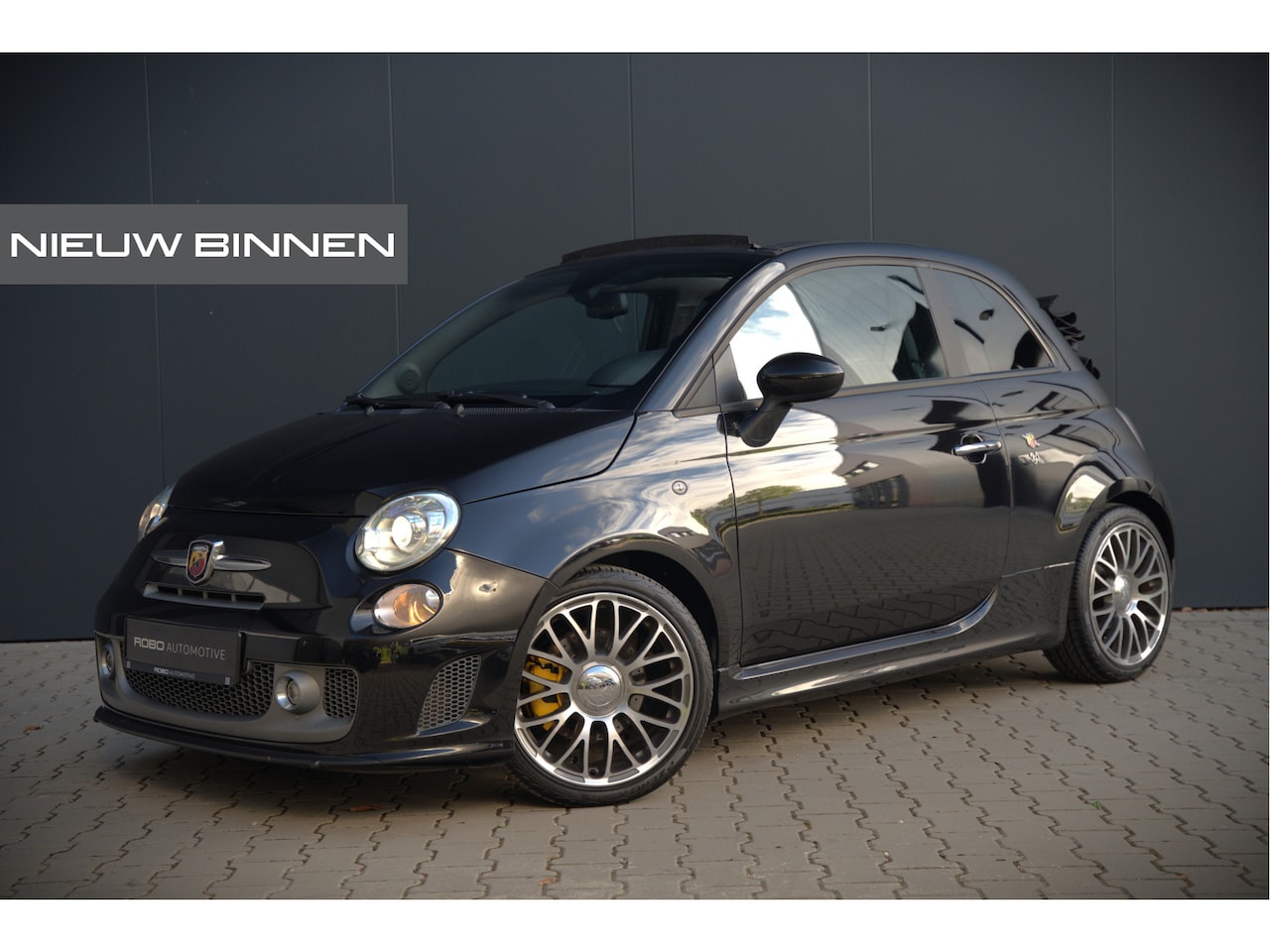 Fiat 500 C - 1.4 T-Jet Abarth Turismo | Stoelverwarming | Parkeersensoren | Xenon | Climate Control | M - AutoWereld.nl