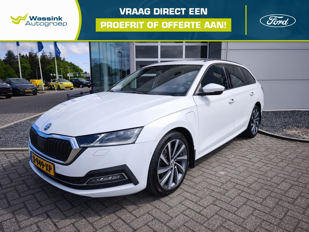 Skoda Octavia Combi - 1.4 TSI iV PHEV Sportline Business 1.4 TSI iV PHEV Sportline Business - AutoWereld.nl