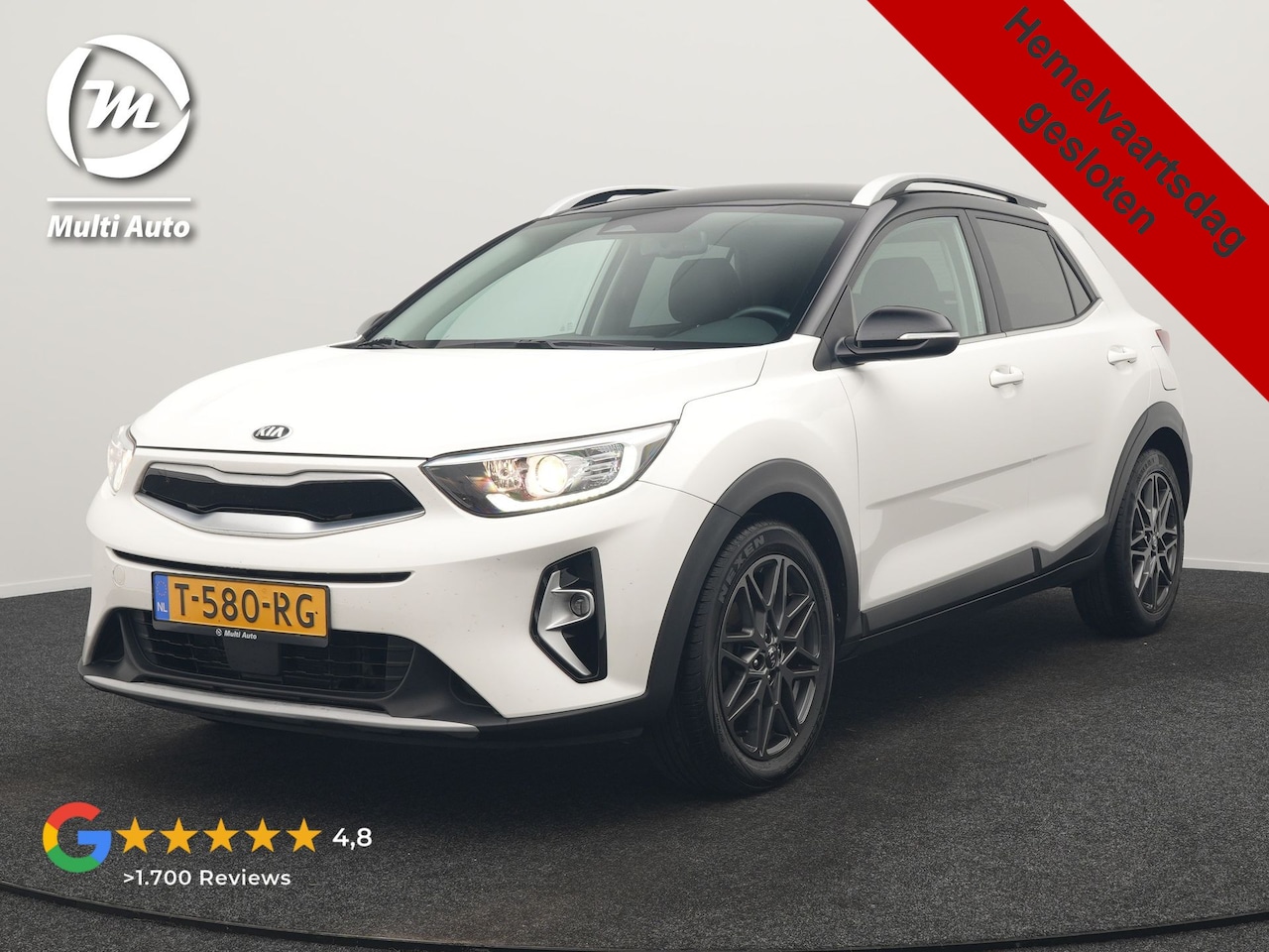 Kia Stonic - 1.0 T-GDi Black Edition 99pk H6 | Trekhaak Afn. | Camera | Apple Carplay | Cruise Control - AutoWereld.nl